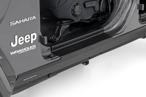 Jeep Wrangler Unlimited Rocker Sill Plates - Rough Country - '18-'25